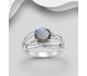 La Preciada - 925 Sterling Silver Ring, Decorated with Various Gemstones