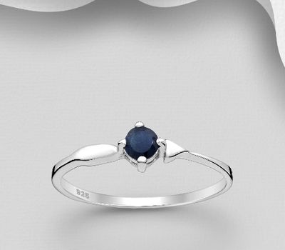 Şəkli böyütmək üçün tiklayın 925 Sterling Silver Ring, Decorated with Varius Gemstones