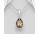 La Preciada - 925 Sterling Silver Solitaire Pendant, Decorated with Various Gemstones