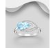 La Preciada - 925 Sterling Silver Ring, Decorated with CZ Simulated Diamonds and Various Gemstones