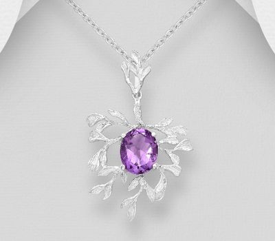 Malın səhifəsinə keç 925 Sterling Silver Pendant Decorated With Gem Stones