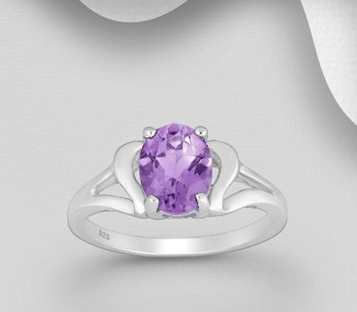 Şəkli böyütmək üçün tiklayın La Preciada - 925 Sterling Silver Ring, Decorated with Various Gemstones
