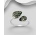 Sparkle by 7K - 925 Sterling Silver Adjustable Ring Decorated with Various Fine Austrian Crystals