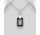 Sparkle by 7K - 925 Sterling Silver Pendant, Decorated with Fine Austrian Crystal and CZ Simulated Diamonds