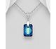 Sparkle by 7K - 925 Sterling Silver Pendant, Decorated with Fine Austrian Crystal and CZ Simulated Diamonds