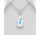 Sparkle by 7K - 925 Sterling Silver Pendant, Decorated with Fine Austrian Crystal and CZ Simulated Diamonds