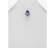 Sparkle by 7K - 925 Sterling Silver Pendant Decorated with Fine Austrian Crystal