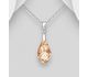 Sparkle by 7K - 925 Sterling Silver Pendant Decorated with Fine Austrian Crystal