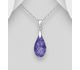 Sparkle by 7K - 925 Sterling Silver Pendant Decorated with Fine Austrian Crystal