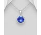 Sparkle by 7K - 925 Sterling Silver Pendant Decorated with Fine Austrian Crystal