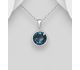 Sparkle by 7K - 925 Sterling Silver Pendant Decorated with Fine Austrian Crystal