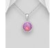 Sparkle by 7K - 925 Sterling Silver Pendant Decorated with Fine Austrian Crystal