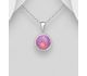 Sparkle by 7K - 925 Sterling Silver Pendant Decorated with Fine Austrian Crystal