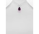 Sparkle by 7K - 925 Sterling Silver Pendant Decorated with Fine Austrian Crystal