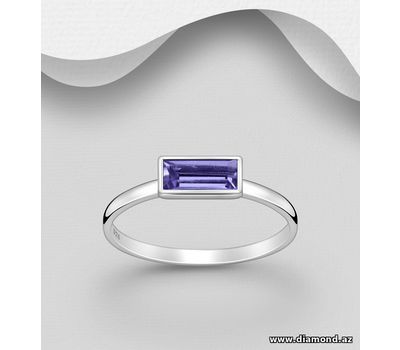 Şəkli böyütmək üçün tiklayın Sparkle by 7K - 925 Sterling Silver Ring Decorated with Various Fine Austrian Crystal