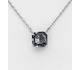 Sparkle by 7K - 925 Sterling Silver Necklace, Decorated with Fine Austrian Crystal.