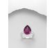 Sparkle by 7K - 925 Sterling Silver Ring Decorated with Fine Austrian Crystal
