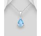 Sparkle by 7K - 925 Sterling Silver Pendant, Decorated with Various Fine Austrian Crystal