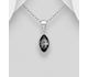 Sparkle by 7K - 925 Sterling Silver Pendant Decorated with Fine Austrian Crystal