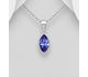 Sparkle by 7K - 925 Sterling Silver Pendant Decorated with Fine Austrian Crystal