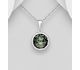 Sparkle by 7K - 925 Sterling Silver Pendant Decorated with Fine Austrian Crystal