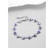 Sparkle by 7K - 925 Sterling Silver Bracelet Decorated with Fine Austrian Crystals